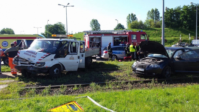 4/6 Wypadek na rondzie Gdańskim