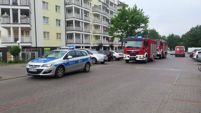 3/8 Bomba na osiedlu Europejskim