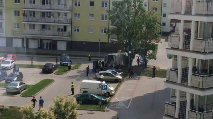 8/8 Bomba na osiedlu Europejskim