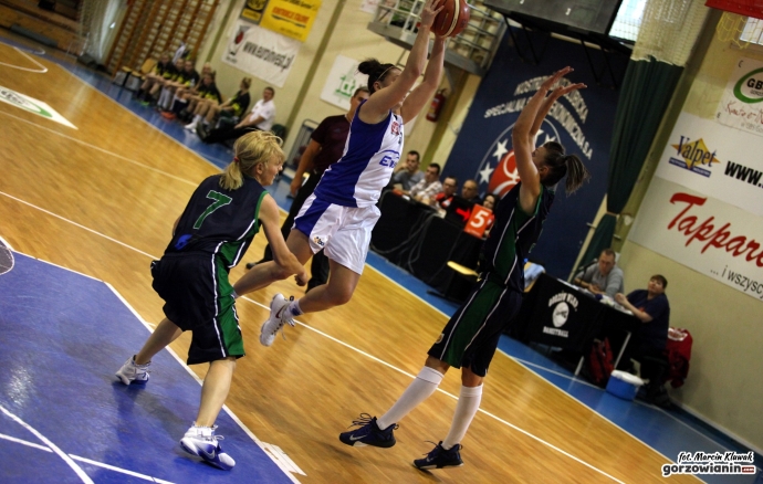 9/12 1LK: AZS AJP II Gorzów - Olimpia Wodzisław Śląski 48:55 