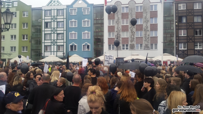 11/28 Czarny protest w Gorzowie
