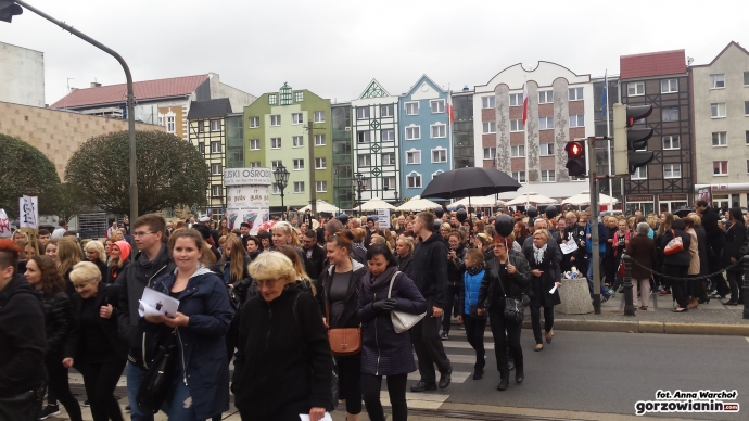 18/28 Czarny protest w Gorzowie