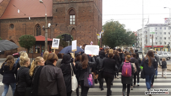 21/28 Czarny protest w Gorzowie