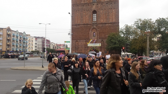 24/28 Czarny protest w Gorzowie