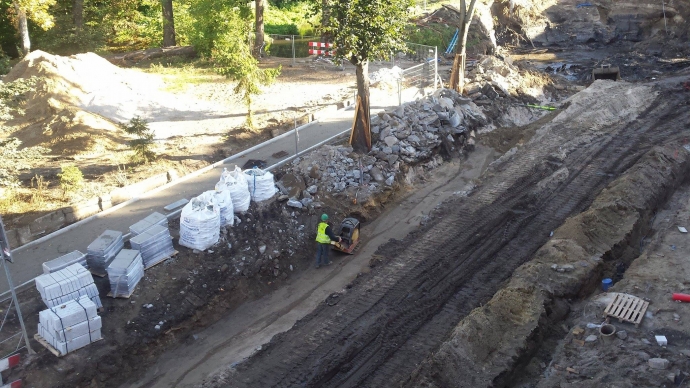 10/13 Rozkopana ul. Borowskiego