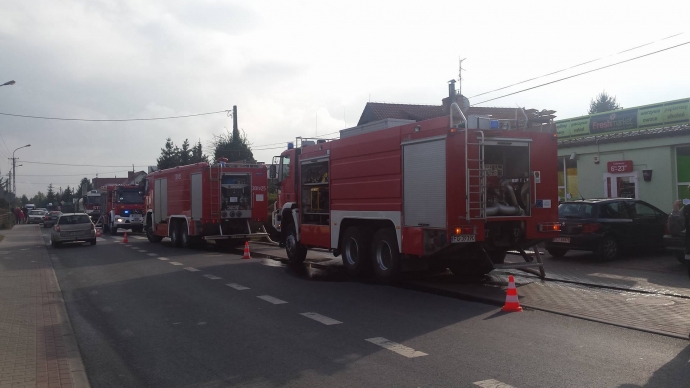 3/3 Pożar budynku jednorodzinnego przy Strażackiej