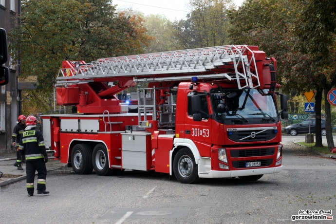 13/13 Pożar budynku przy Jagiellończyka