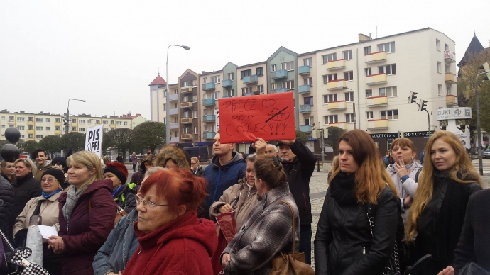 3/10 Czarny Protest w Gorzowie 2.0