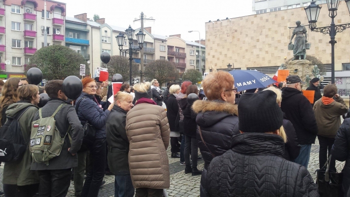 4/10 Czarny Protest w Gorzowie 2.0