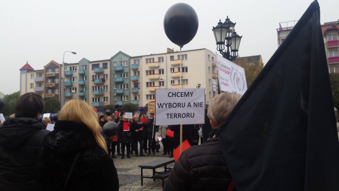 5/10 Czarny Protest w Gorzowie 2.0