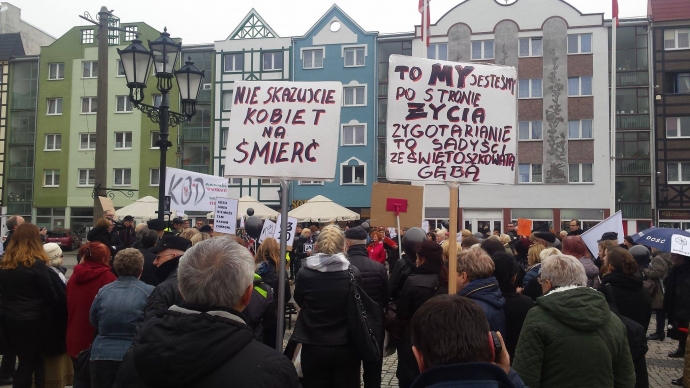 6/10 Czarny Protest w Gorzowie 2.0