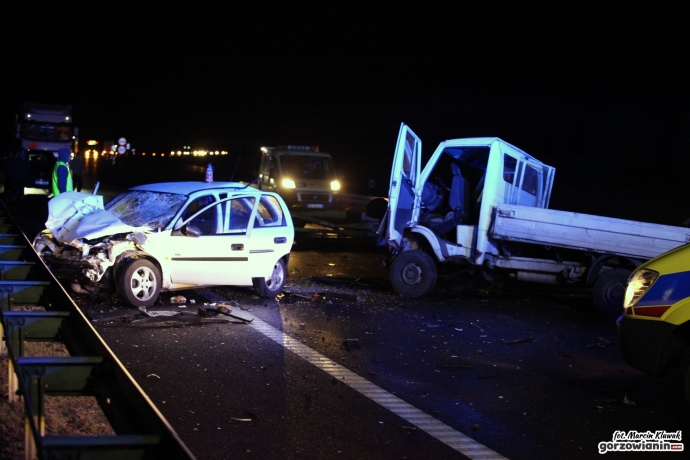 6/14 Wypadek na obwodnicy Gorzowa