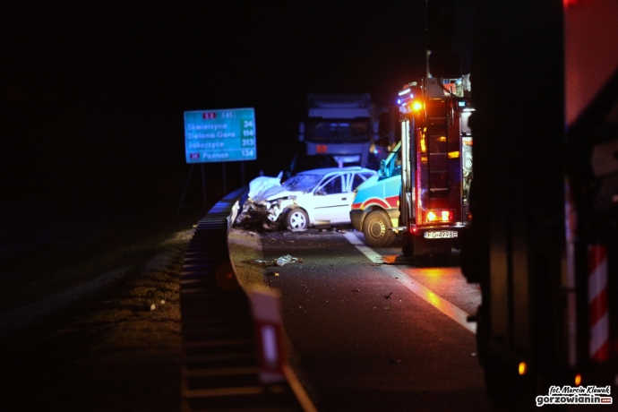 11/14 Wypadek na obwodnicy Gorzowa
