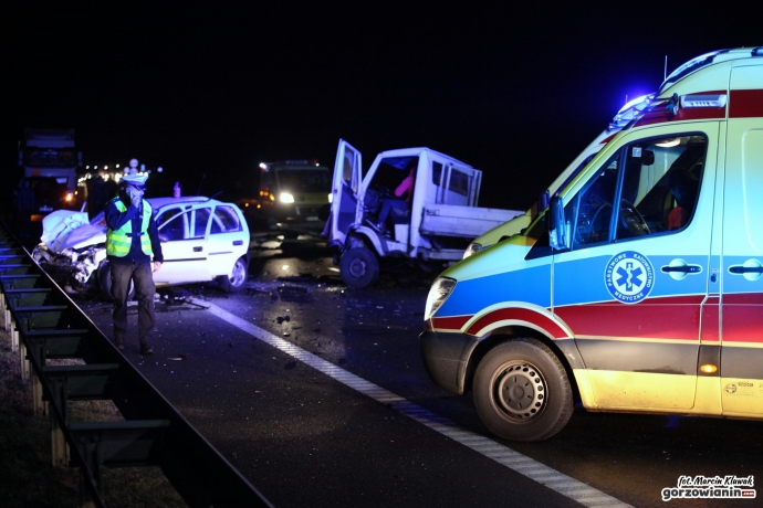 12/14 Wypadek na obwodnicy Gorzowa