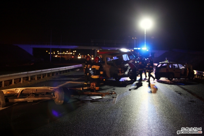 14/14 Wypadek na obwodnicy Gorzowa