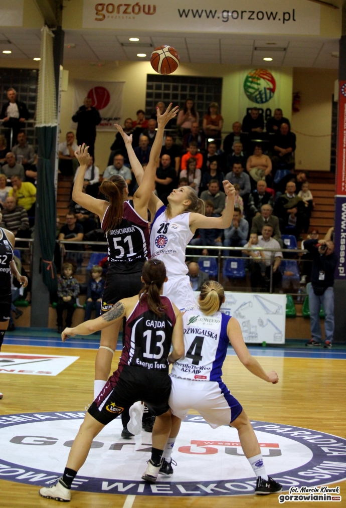 8/32 InvestInTheWest AZS AJP Gorzów Wlkp. - Energa Toruń 76:50