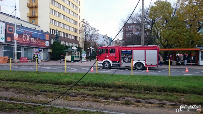 6/8 Zerwana trakcja tramwajowa