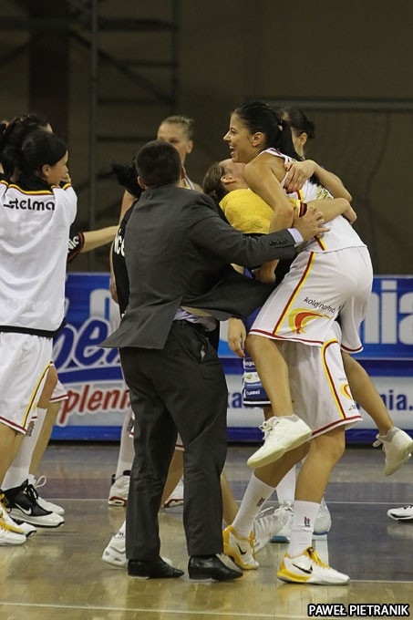 49/53 PTS Lider Pruszków - KSSSE AZS PWSZ Gorzów 72:71