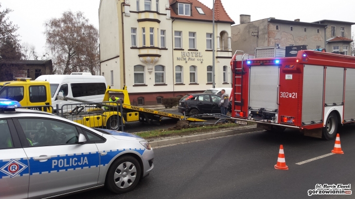3/5 Wypadek na ul. Grobla