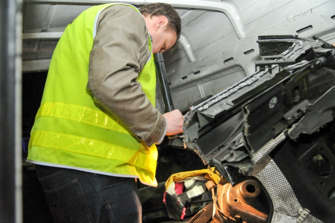 3/10 Dziupla samochodowa w Kostrzynie nad Odrą