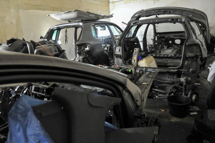 10/10 Dziupla samochodowa w Kostrzynie nad Odrą