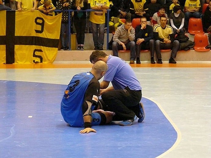 26/28 Nielba Wągrowiec - GSPR Gorzów 32:30 (17:14)