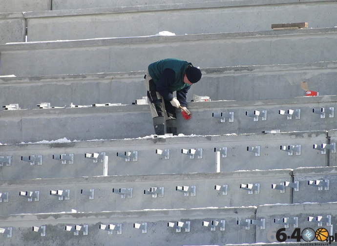 13/38 Przebudowa stadionu na dzień 21.02.2011r.