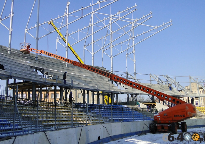 30/38 Przebudowa stadionu na dzień 21.02.2011r.
