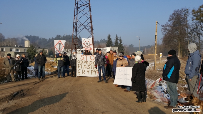 21/27 Protest mieszkańców Łupowa