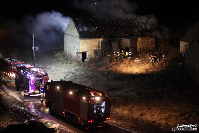 8/11 Pożar stodoły