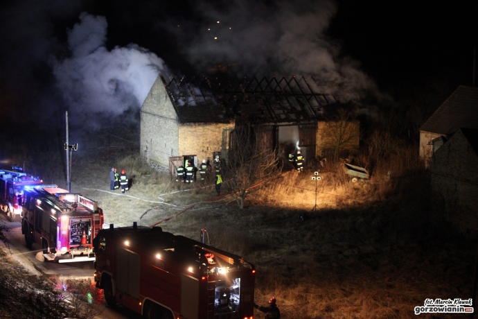 10/11 Pożar stodoły