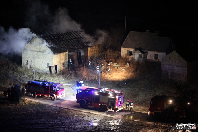 11/11 Pożar stodoły