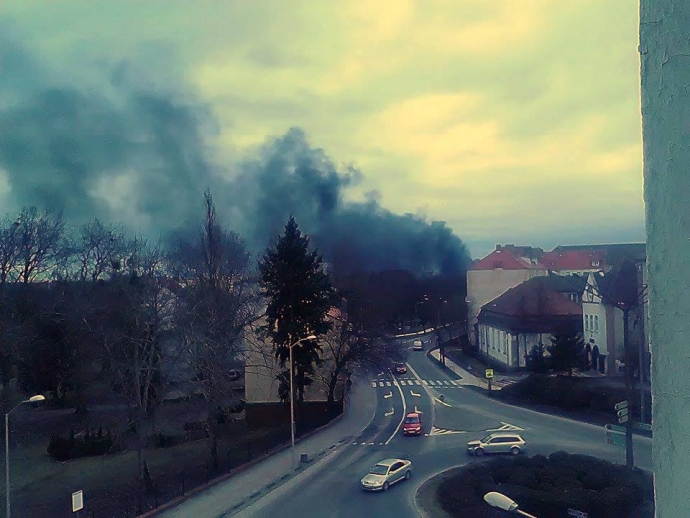 3/8 Pożar opon w Gorzowie 