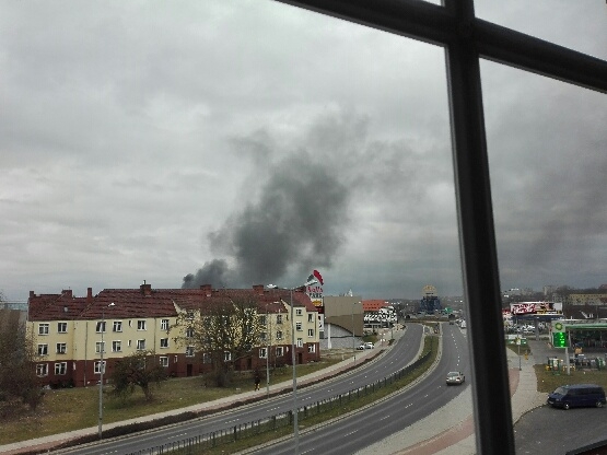 4/8 Pożar opon w Gorzowie 