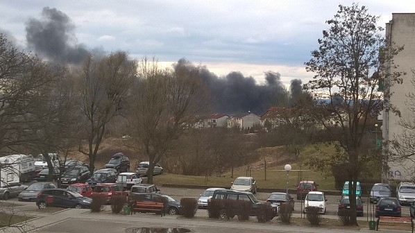 6/8 Pożar opon w Gorzowie 