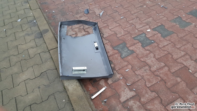 8/18 Bankomat wyleciał w powietrze