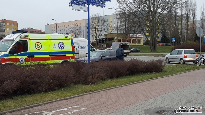 5/7 Potrącenie rowerzysty na rondzie Górczyńskim