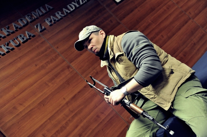 3/39 Desperat sterroryzował gorzowską uczelnię