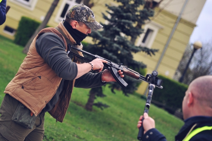 12/39 Desperat sterroryzował gorzowską uczelnię