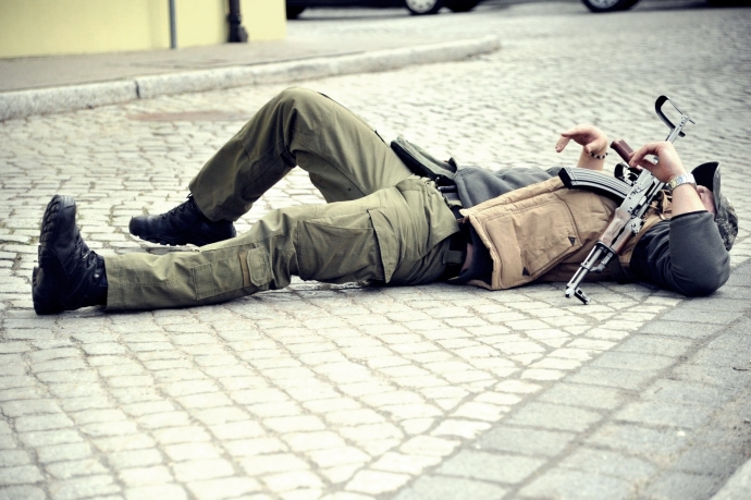 22/39 Desperat sterroryzował gorzowską uczelnię