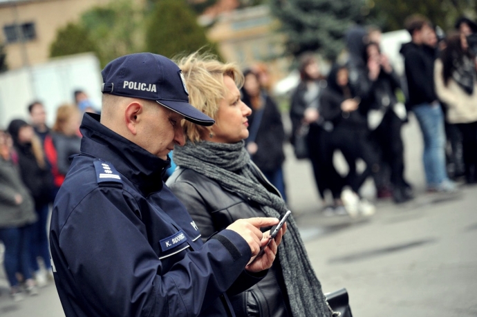 30/39 Desperat sterroryzował gorzowską uczelnię