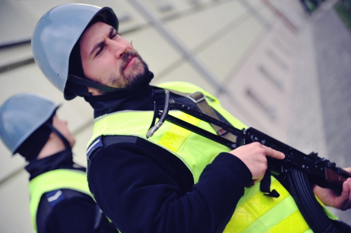 34/39 Desperat sterroryzował gorzowską uczelnię