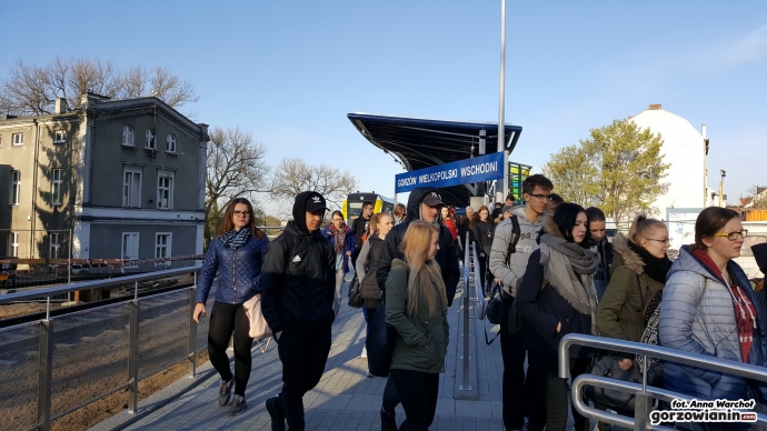 3/11 Przyjazd pociągu na Gorzów Wielkopolski Wschodni