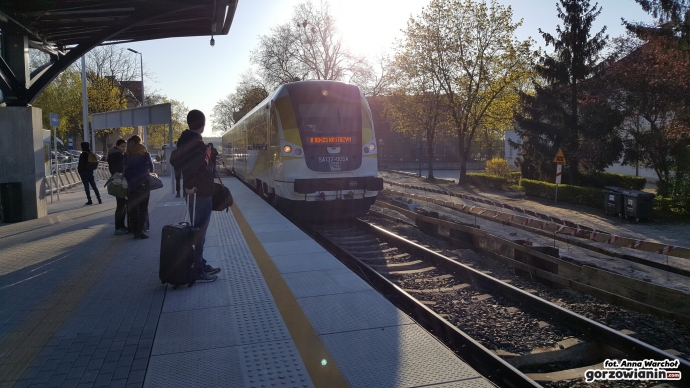 5/11 Przyjazd pociągu na Gorzów Wielkopolski Wschodni