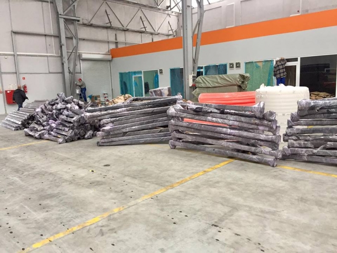 3/6 Park trampolin w budowie