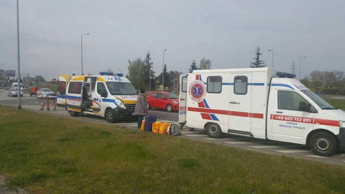 3/3 Zderzenie karetki i skody