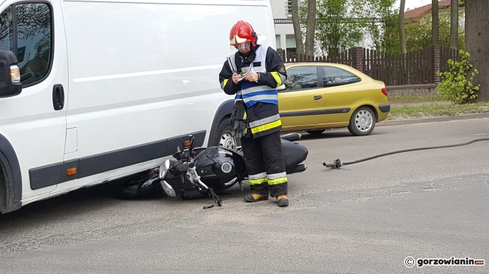 4/6 Wypadek motocyklisty na Kostrzyńskiej