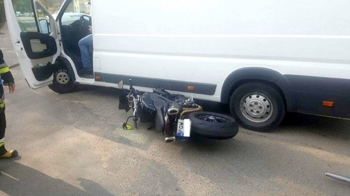 5/6 Wypadek motocyklisty na Kostrzyńskiej