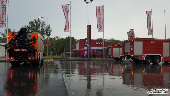 5/5 Ewakuacja KFC w Gorzowie