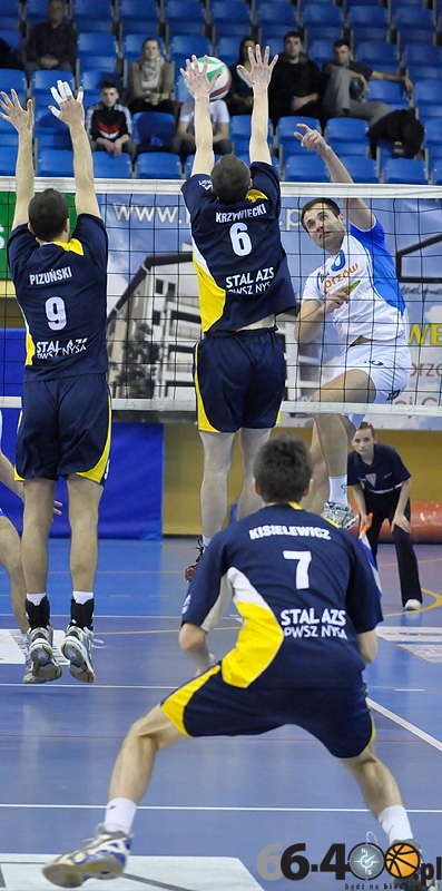 35/72 GTPS Rajbud Gorzów - AZS PWSZ Nysa 3:1